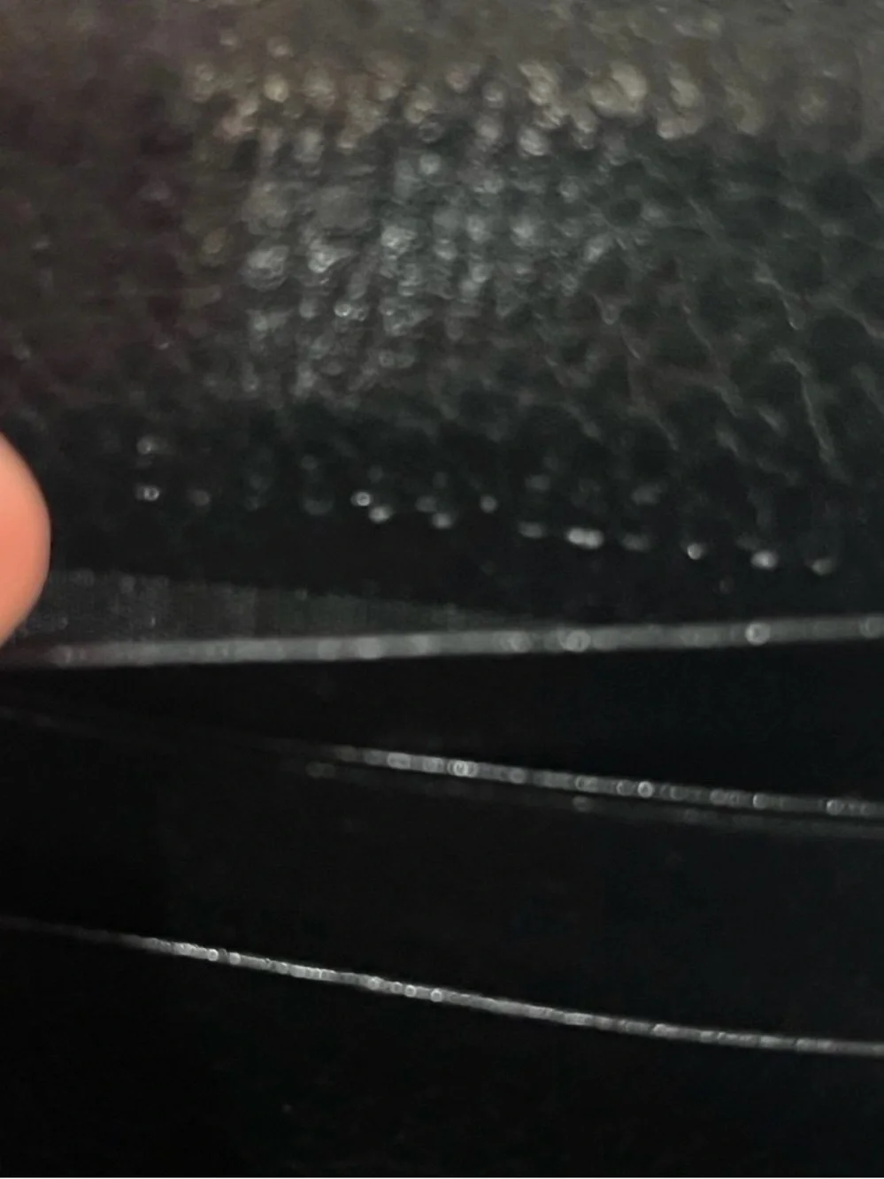 BLACK GUCCI GG
MARMONT ZIP AROUND
WALLET - Picture 4 of 9